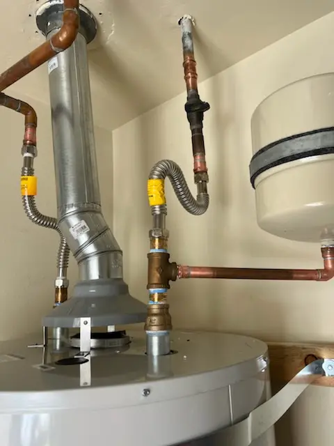 Water heater installation and plumbing repair in Rossville Junction